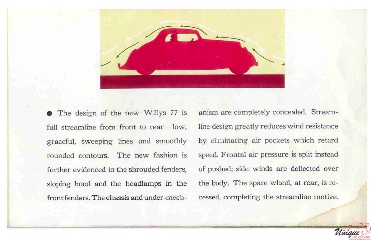 1933 Willys 77 Brochure Page 15